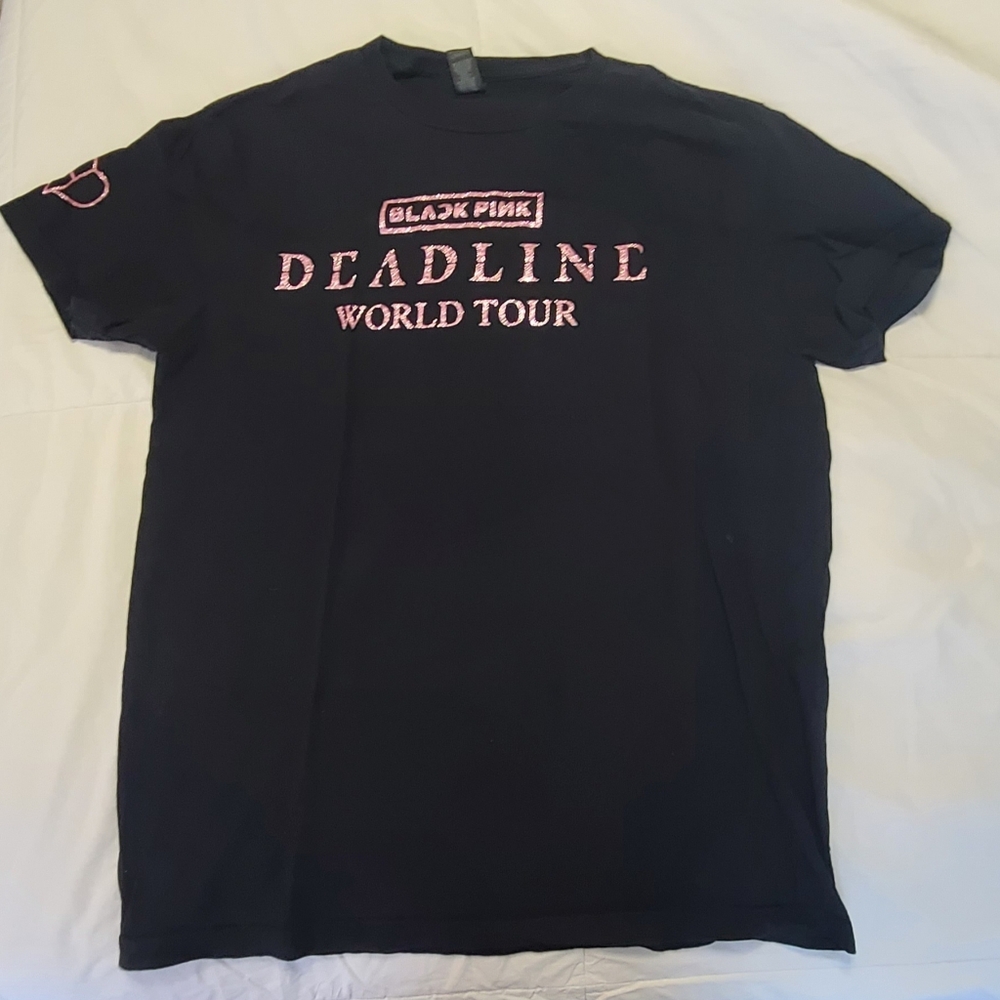 Custom Gildan Softstyle Blackpink Deadline Tour T Shirt Sizr Medium
